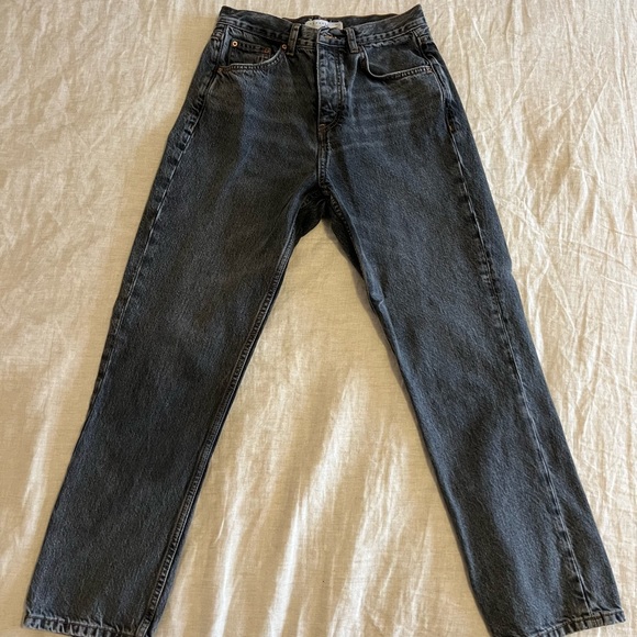 Topshop jeans in washed black - Picture 3 of 7